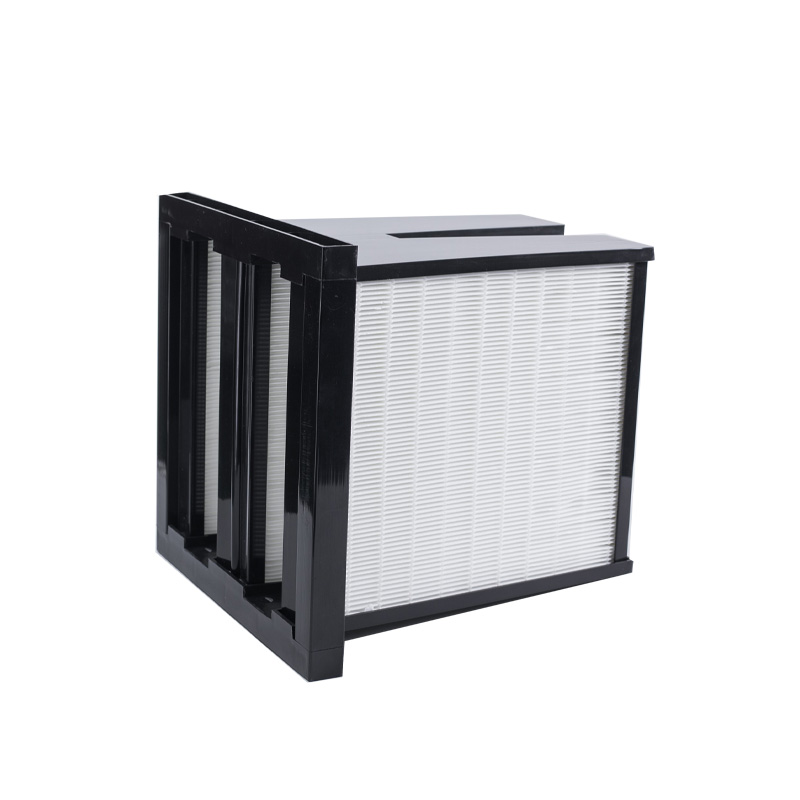 塑料框V型亞高效過濾器