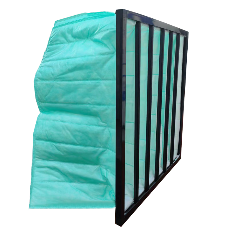 JAF塑料框中效袋式過濾器F6