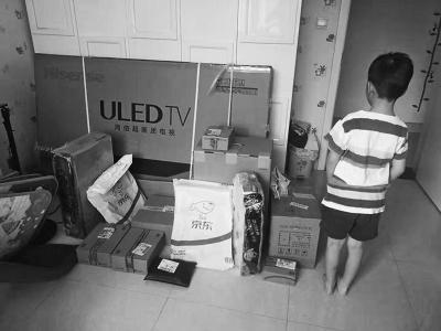 六歲男童清空購物車