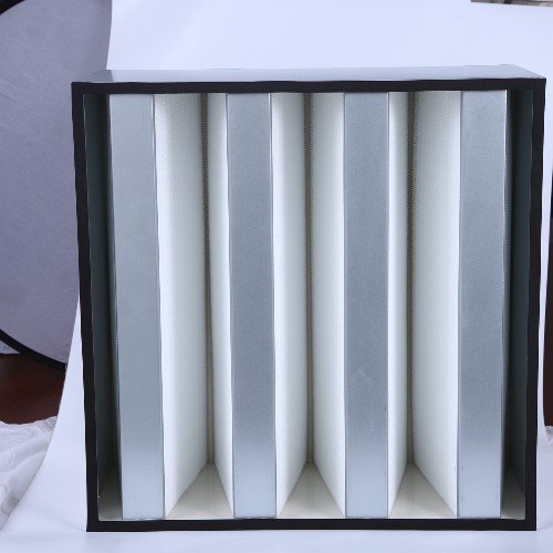 JAF鍍鋅框箱式V型高效過濾器